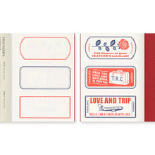 Load image into Gallery viewer, TRAVELER'S notebook Refill LOVE AND TRIP (Passport Size)
