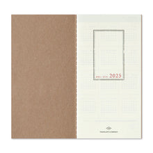 Load image into Gallery viewer, TRAVELER'S notebook 2025 Weekly + Memo (Regular Size)