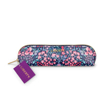 Load image into Gallery viewer, Liberty Tanjore Gardens Tile Navy Pencil Case