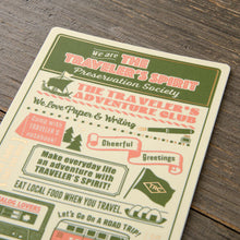 Load image into Gallery viewer, TRAVELER'S notebook Plastic Sheet 2026 (Passport Size)