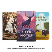 Load image into Gallery viewer, National Parks: Series F 3-Pack - Glacier - Hawai'i Volcanoes - Everglades