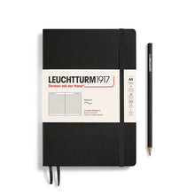 Load image into Gallery viewer, Leuchtturm1917 Medium Notebook A5 Softcover Black