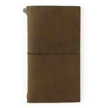 Load image into Gallery viewer, TRAVELER'S notebook Olive (Regular Size)
