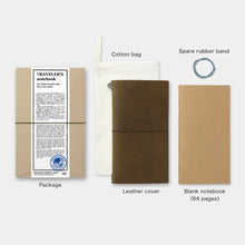 Load image into Gallery viewer, TRAVELER'S notebook Olive (Regular Size)