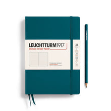 Load image into Gallery viewer, Leuchtturm1917 Medium Notebook A5 Hardcover Pacific Green