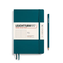 Load image into Gallery viewer, Leuchtturm1917 Medium Notebook A5 Softcover Pacific Green