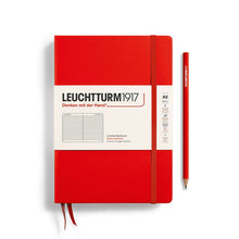 Load image into Gallery viewer, Leuchtturm1917 Medium Notebook A5 Hardcover Red