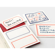 Load image into Gallery viewer, TRAVELER'S notebook Passport Size LOVE AND TRIP Red