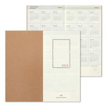 Load image into Gallery viewer, TRAVELER'S notebook DIARY 2024 MONTHLY