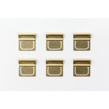 Load image into Gallery viewer, Traveler's Company Brass Index Clips