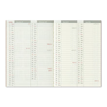 Load image into Gallery viewer, TRAVELER'S notebook 2025 Weekly (Passport Size)