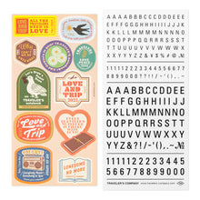 Load image into Gallery viewer, TRAVELER'S notebook Customize Sticker Set for Diary 2025