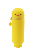 Load image into Gallery viewer, PuniLabo Stand Up Pen Case: Gray Cat