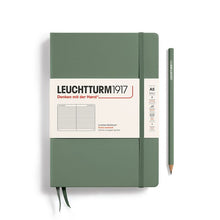 Load image into Gallery viewer, Leuchtturm1917 Medium Notebook A5 Hardcover Olive