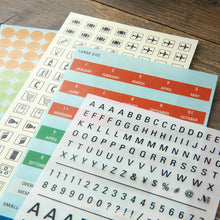 Load image into Gallery viewer, TRAVELER'S notebook Customize Sticker Set for Diary 2025