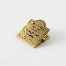 Load image into Gallery viewer, Traveler's Company 030 Logo Brass Clip