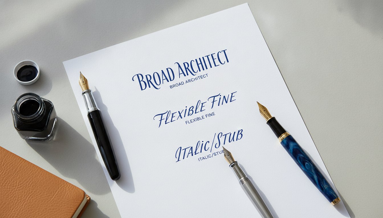 The Connoisseur’s Guide to Stub, Italic, and Flex Nibs – HouseResort ...