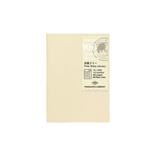Load image into Gallery viewer, Traveler's Notebook Passport Size 006 Refill, Monthly Free Layout

