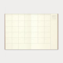 Load image into Gallery viewer, Traveler's Notebook Passport Size 006 Refill, Monthly Free Layout
