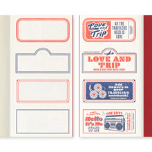 Load image into Gallery viewer, TRAVELER&#39;S notebook Refill LOVE AND TRIP
