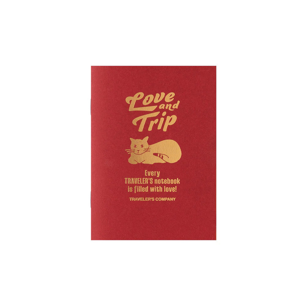 TRAVELER'S notebook Refill LOVE AND TRIP (Passport Size)