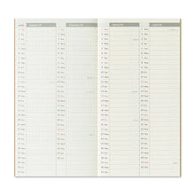 Load image into Gallery viewer, TRAVELER&#39;S notebook 2026 Weekly + Memo (Regular Size)

