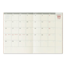 Load image into Gallery viewer, TRAVELER&#39;S notebook 2026 Monthly (Passport Size)
