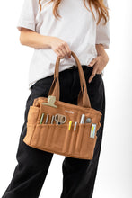 Load image into Gallery viewer, Soolla Studio Artist Bag, Blueberry Bliss, Pottery Tool Bag
