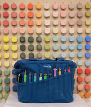 Load image into Gallery viewer, Soolla Studio Artist Bag, Blueberry Bliss, Pottery Tool Bag

