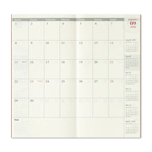 Load image into Gallery viewer, TRAVELER&#39;S notebook 2025 Monthly (Regular Size)
