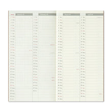 Load image into Gallery viewer, TRAVELER&#39;S notebook 2025 Weekly + Memo (Regular Size)
