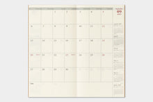 Load image into Gallery viewer, Traveler's Company 2027 Diary Monthly Regular Size
