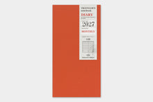 Load image into Gallery viewer, Traveler's Company 2027 Diary Monthly Regular Size
