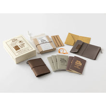 Load image into Gallery viewer, TRAVELER'S COMPANY 20th Anniversary Card Size Set Brown $98.00
