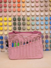 Load image into Gallery viewer, Soolla Studio Artist Bag, Desert Rose, Knitting Project Bag
