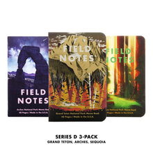 Load image into Gallery viewer, National Parks: Series C 3-Pack - Rocky Mountain - Great Smoky Mountains - Yellowstone
