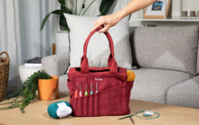 Load image into Gallery viewer, Soolla Studio Artist Bag, Blueberry Bliss, Pottery Tool Bag
