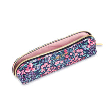 Load image into Gallery viewer, Liberty Tanjore Gardens Tile Navy Pencil Case
