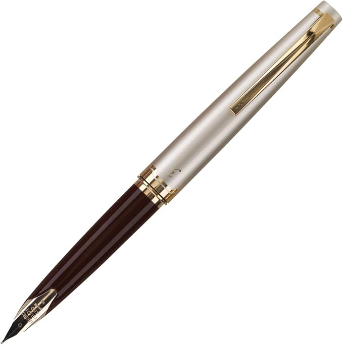 Pilot E95S Fountain Pen with Burgundy Barrel 60841 and Medium Nib