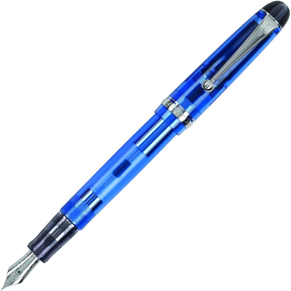Pilot Custom 74 Blue Tint Fountain Pen Medium Nib Item 60696