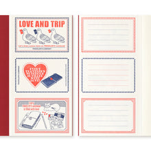 Load image into Gallery viewer, TRAVELER&#39;S notebook LOVE AND TRIP Red

