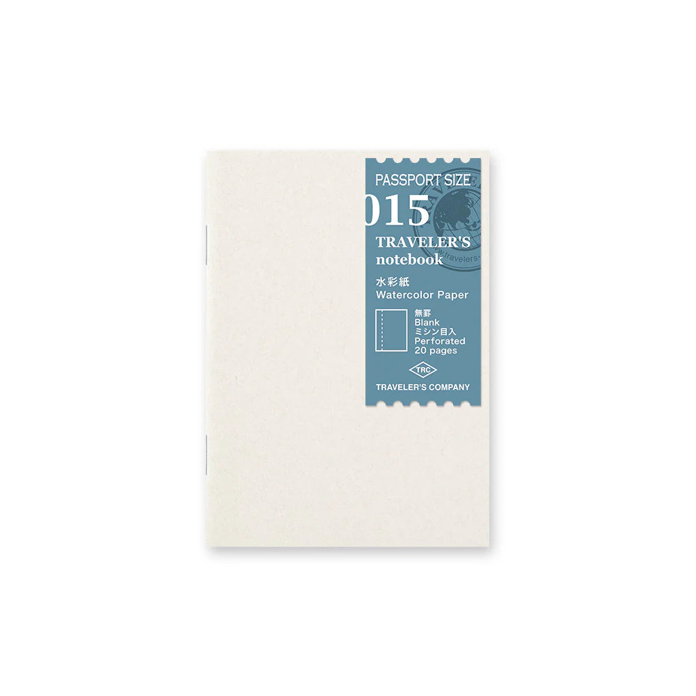 TRAVELER'S notebook 015 Watercolor Paper (Passport Size) – HouseResort ...