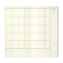 Load image into Gallery viewer, TRAVELER'S notebook 017 Free Monthly Diary
