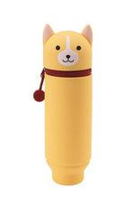 Load image into Gallery viewer, PuniLabo Stand Up Pen Case: Gray Cat
