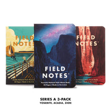 Load image into Gallery viewer, National Parks: Series F 3-Pack - Glacier - Hawai'i Volcanoes - Everglades
