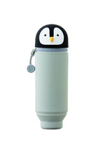 Load image into Gallery viewer, PuniLabo Stand Up Pen Case: Gray Cat
