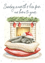 Load image into Gallery viewer, Warmth &amp; Love Christmas Greeting Card
