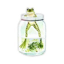 Load image into Gallery viewer, Hoppy - Vinyl Stickers - Frog: Hoppy

