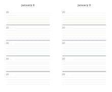 Load image into Gallery viewer, Marimekko One Line a Day (Blue Unikko)

