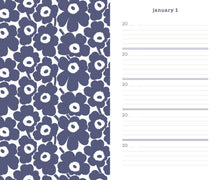 Load image into Gallery viewer, Marimekko One Line a Day (Blue Unikko)
